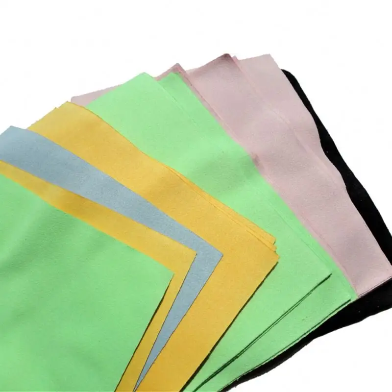 High Quality custom print chamois fabric glass cellphone piano microfibre cleaning cloth