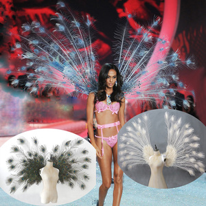 ปีกขนนกยูงนางฟ้าขนาดเล็กสำหรับงานฝีมือ - Product Image 3