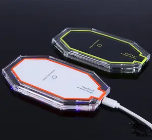 LG G4 Kablosuz Şarj Için Qi Standart Kablosuz Şarj Kompakt Qi Kablosuz Şarj Pad