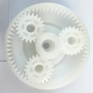 Delrin plastic molded gears and plastic planetary gears system