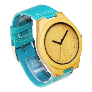 2017 Vogue 100% natural eco-friendly bamboo wholesale high quality wrist watch with Japan movt miyota 2035 - Product Image 3