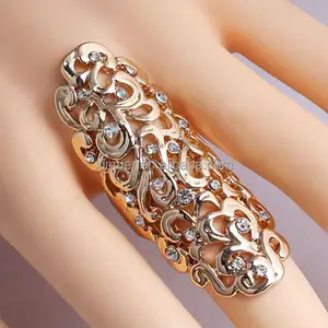 Elegant vintage fashion gold ring design