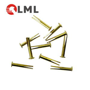 <span class=keywords><strong>Rivet</strong></span> fendu en acier inoxydable personnalisé, <span class=keywords><strong>rivet</strong></span> bifurqué en <span class=keywords><strong>laiton</strong></span> à tête <span class=keywords><strong>ronde</strong></span>, usine, <span class=keywords><strong>rivet</strong></span> fendu en cuivre - Product Image 3