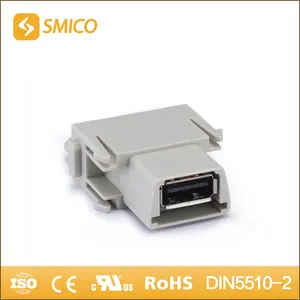 SMICO Nuevos Productos Innovadores 2016 8 Pin Mini Usb Conector Macho Hembra