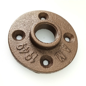 La bride de plancher de tuyau forgé de 1/<span class=keywords><strong>2</strong></span> ", le coude, le té, le réducteur, les raccords de tuyau d'accouplement sont utilisés dans les meubles de pieds de table - Product Image 3
