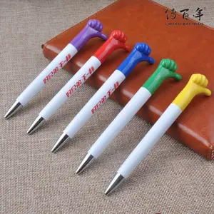 Hot sales novelty design cute thumb finger hand pen for gift