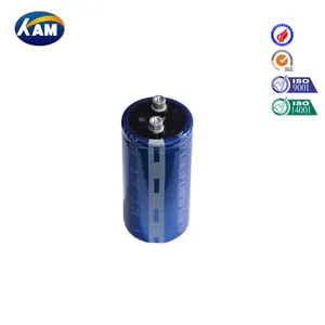 Supercondensador/Ultra condensador/Farad 2,7 V 3000F serie bobinado, conexión de dos lados, KAMCAP supercondensador alta calidad precio bajo