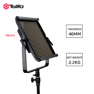 Tolifo Guangdong Control remoto fotografía luz de vídeo LED Panel de estudio iluminación fotografía Video LED Asamblea - Product Image 4
