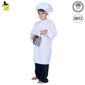 Costume de pâtissier classique, Costume de Chef Cosplay pour enfants, uniforme de Chef mignon pour garçons - Product Image 5