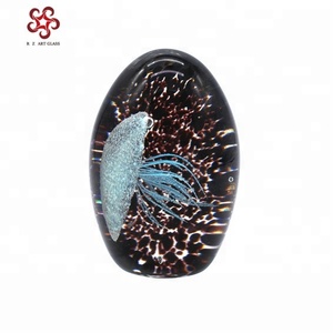 <span class=keywords><strong>Boule</strong></span> <span class=keywords><strong>de</strong></span> méduse lumineuse, artisanat, sculpture <span class=keywords><strong>en</strong></span> <span class=keywords><strong>verre</strong></span> coloré, motif animal, technique <span class=keywords><strong>de</strong></span> soufflage, souvenir - Product Image 3