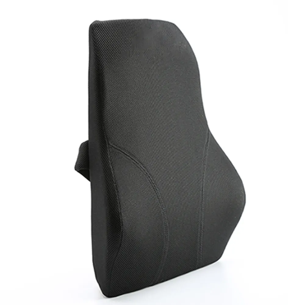 Foldable Bus Driver Waist Backrest Cushion Memory Foam Lumbar Support Chair Back Cushion For Pain Relief