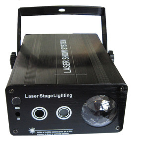 Nuevo diseño 2 in1 LED luz láser RG con led <span class=keywords><strong>discoteca</strong></span> luz de la amplia gama de ondas de agua - Product Image 2