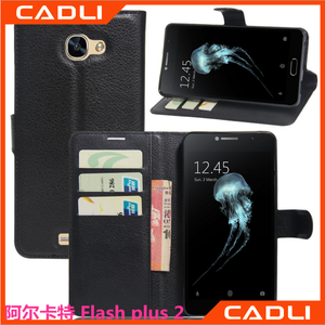 Flip PU en cuir fente pour carte mobile téléphone cas pour <span class=keywords><strong>WIKO</strong></span> Flash <span class=keywords><strong>Plus</strong></span> <span class=keywords><strong>2</strong></span> - Product Image 1