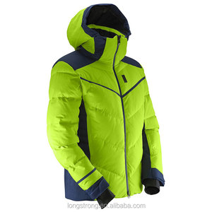 Giacca da sci impermeabile da montagna per gli uomini RYH823 con cappuccio termica interna personalizzata giacca da sci a buon mercato da uomo - Product Image 3