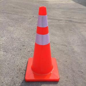 Sản Xuất <span class=keywords><strong>28</strong></span> Inch PVC An Toàn Linh Hoạt An Ninh Đường Giao Thông Cone Với CE - Product Image 2