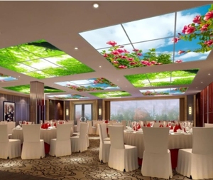 Nuovo Trend Pannello <span class=keywords><strong>LED</strong></span> da <span class=keywords><strong>Soffitto</strong></span> Senza Cornice 60x60 per Illuminazione Ufficio - Product Image 6