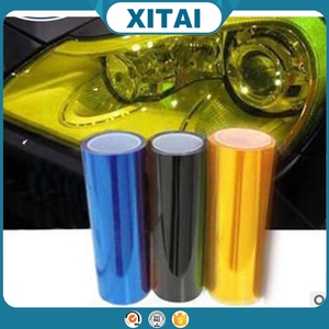Alta calidad 30 CM * 10 m de longitud Del Coche faros cambian de color de <span class=keywords><strong>la</strong></span> película de tinte - Product Image 1