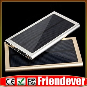 Banque d'alimentation <span class=keywords><strong>solaire</strong></span> portable 20000mAh avec logo personnalisable, ultra-mince, mini chargeur mobile en aluminium, double USB, <span class=keywords><strong>panneau</strong></span> <span class=keywords><strong>solaire</strong></span> étanche 10W - Product Image 4
