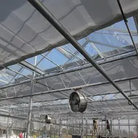 Tela de sombra de aluminio para invernadero, cubierta de techo