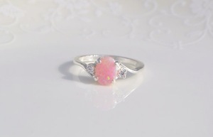 Mulheres na moda branco fogo opala gemstone anel australiano opala pedra casamento banda moda liga jóias - Product Image 6