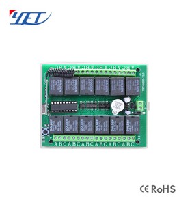 Hot-vendita <span class=keywords><strong>Rf</strong></span> 433 Mhz Apprendimento Trasmettitore E Ricevitore di Telecomando con Supporto A Parete - Product Image 3