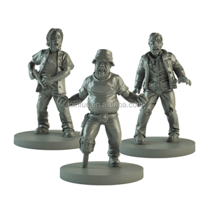 Figuras Personalizadas en Miniatura, Fabricación OEM <span class=keywords><strong>de</strong></span> Figuras <span class=keywords><strong>de</strong></span> PVC, Miniaturas <span class=keywords><strong>de</strong></span> Zombis en 3D <span class=keywords><strong>de</strong></span> PVC - Product Image 1