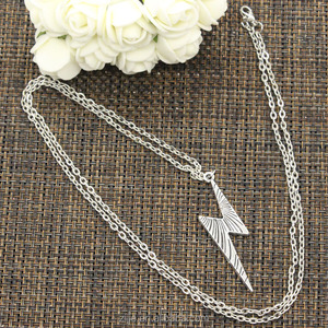 Cadena de plata de la moda muestra gratis en Stoke fulmination relámpago colgante collar - Product Image 4
