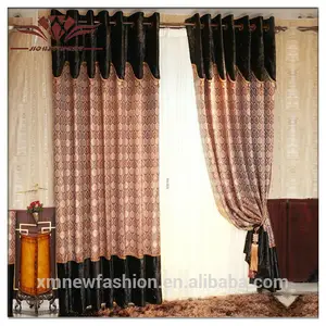 Chf peri património janela tratamento coleção, jacquard cortina de linhas, búfalo seleção da janela do painel