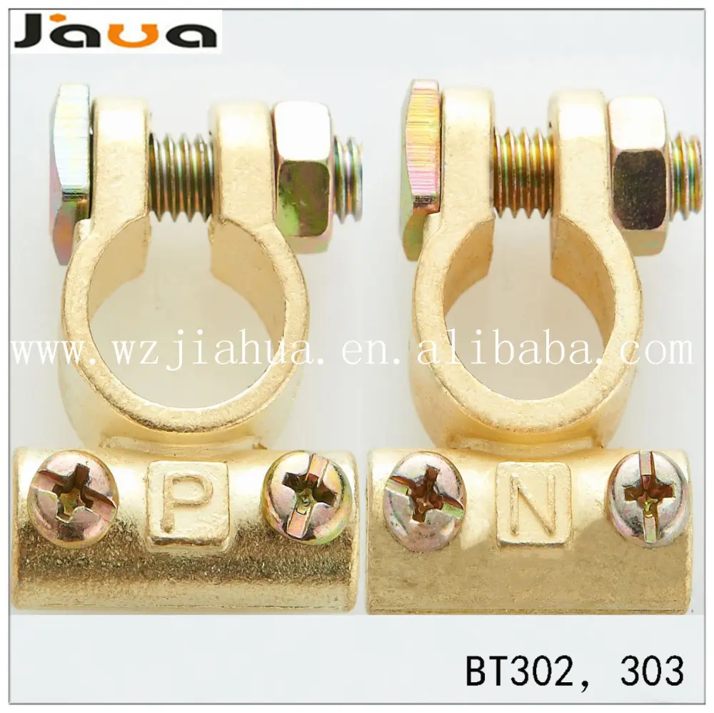 Factory Directly Supply Zinc Material Positive   Negative Gender Car Battery Terminals