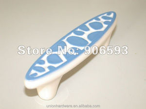 <span class=keywords><strong>Poignée</strong></span> de tiroir en céramique de <span class=keywords><strong>porcelaine</strong></span> bleu océan doux en gros pour <span class=keywords><strong>cuisine</strong></span>, commode, chambre à coucher, extérieur, villa - Product Image 4