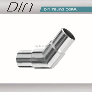 Conector de Tubo de Acero Inoxidable de 90 Grados para Barandillas de Escaleras, Diseño Industrial, Resistente a la Corrosión - Product Image 3
