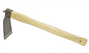 Giardino scavatura zappa diserbatura coltivare ortaggi Glauca legno 15 "corto manico in legno piccola zappa - Product Image 1
