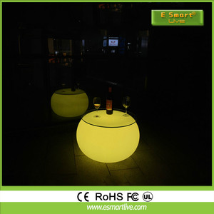 <span class=keywords><strong>La</strong></span> luz de los muebles PE bar/café/té/fiesta conch mesa por control remoto - Product Image 1