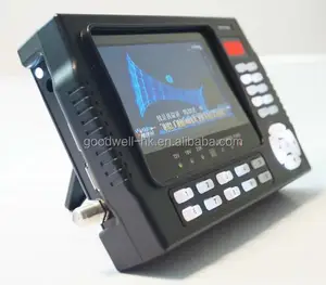 16:9 נייד 4.3 "LCD צג עם Sat Finder ,DC12V פלט, Built-in סוללה נטענת