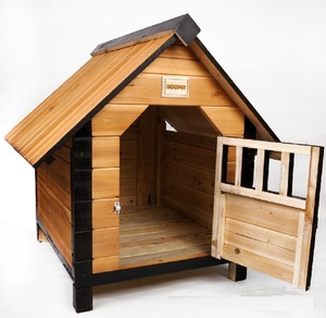 บ้านสุนัขทำจากไม้บ้านสุนัขบ้านสุนัขเป็นมิตรกับสิ่งแวดล้อม - Product Image 4