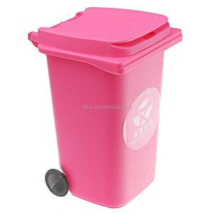 البلاستيك مصغرة حركة بهلوانية بالدراجة بن مكتب مرتب حامل قلم الأخضر - Product Image 5
