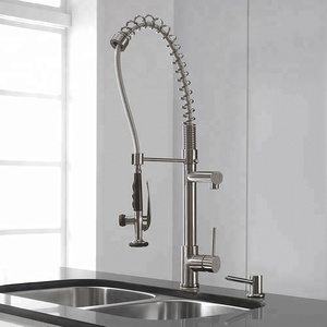 Dubai — tête d'extension personnalisée, cuisine moderne avec <span class=keywords><strong>Double</strong></span> <span class=keywords><strong>sortie</strong></span>, robinet d'<span class=keywords><strong>eau</strong></span> à 2 voies en laiton - Product Image 3