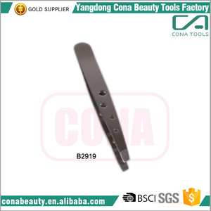 Personalizado de Acero Inclinado Consejo Ceja ceja <span class=keywords><strong>pinza</strong></span> de bloqueo único productos para vender - Product Image 1
