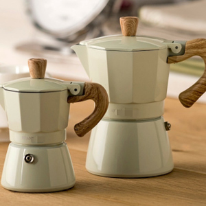 Estufa de inducción de aluminio, máquina de café expreso portátil, <span class=keywords><strong>Moka</strong></span>, color negro, estilo italiano, <span class=keywords><strong>precio</strong></span> de fábrica - Product Image 4