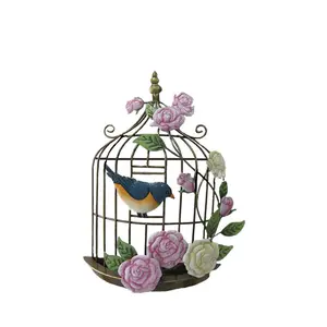 Metal Rustic Bird Cage Wall decor Wall Art