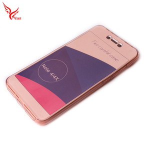 Für xiaomi 2 in 1 Hybrid combo soft slim 360 volle abdeckung tpu transparent case für redmi hinweis <span class=keywords><strong>3</strong></span> 4 - Product Image 5