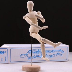 BOMEIJIA 5.5/8/12 इंच लचीला लकड़ी के शरीर ड्राइंग पुतला मॉडल चित्रकला के लिए - Product Image 6