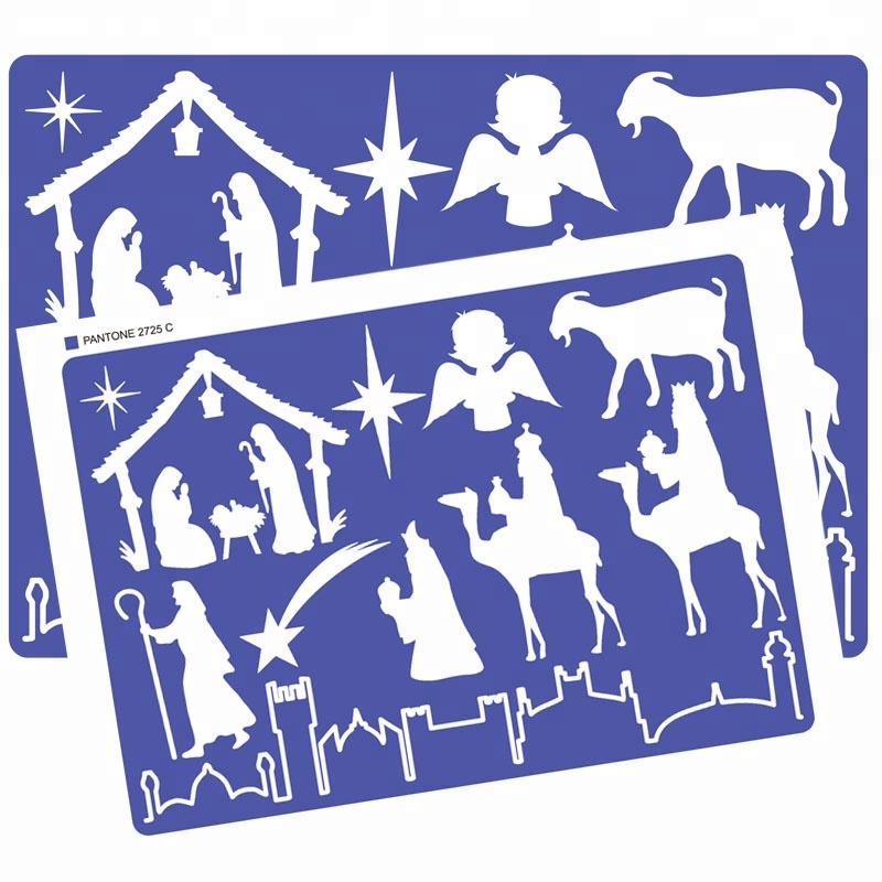 Трафарет с изображением Христа/трафарет с Христом