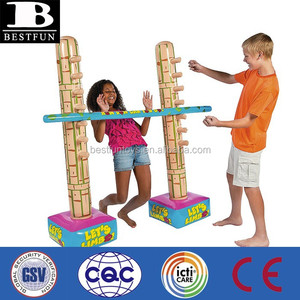 Kit de <span class=keywords><strong>Limbo</strong></span> Inflable Resistente de PVC para Niños, Juego de <span class=keywords><strong>Limbo</strong></span> Inflable, Juguetes de Juego de <span class=keywords><strong>Limbo</strong></span> para Niños para Fiestas en la Playa - Product Image 4