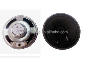 45mm 0.5W Metal Frame inner Magnet Paper Cone RA45H11.5A16EPJ12.5 45mm loud speaker - Product Image 1