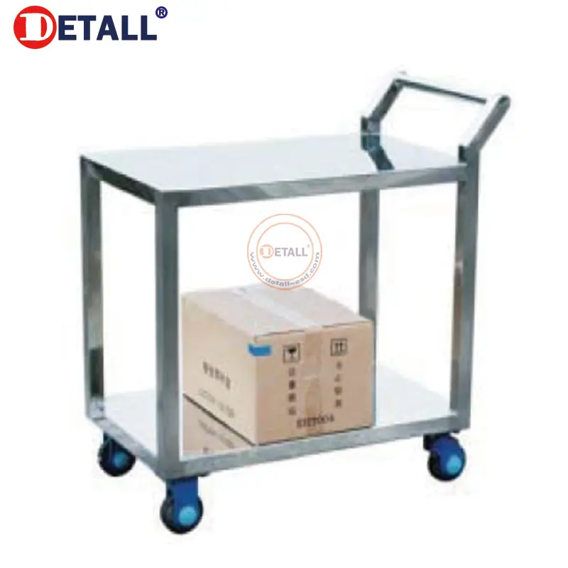 Metalen winkelen elektrische magazijn tool trolley winkelwagen