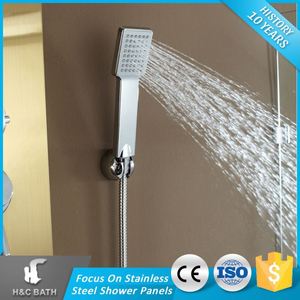 Top Classe Économique Mur Monté D'or Brosse En Laiton De Douche Panneau De <span class=keywords><strong>Carrosserie</strong></span> - Product Image 5