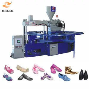 HM-528 Rotary galosh shoes machine with triangle mould