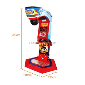 Mesin Game dikosongkan koin dioperasikan Arcade Punch Boxer mesin permainan tinju mesin hiburan Arcade