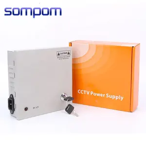 Wholesale Best price 4 channel 12v ac cctv 5 amps power supply distribution box